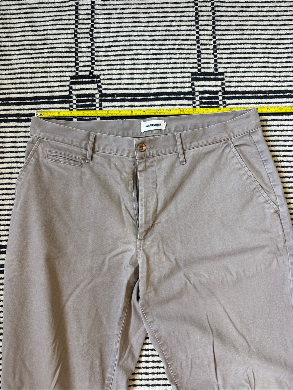 Taylor Stitch Men’s Chinos - Taupe Gray